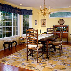 Brown Dining Room
