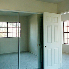 Raised Panel Doors & Mirrored Closet Doors