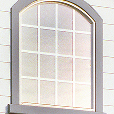 Radius Arched Picture with Colonial Grids